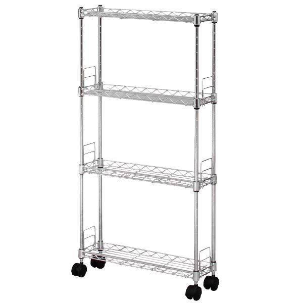 楽天市場】【公式】スチールラック メタルラック 4段 幅15cm ラック