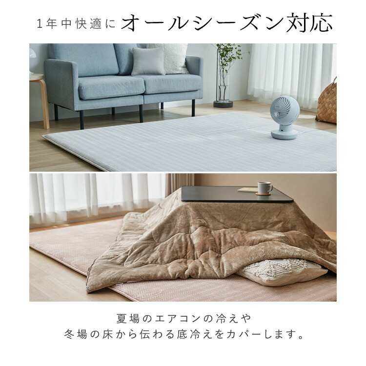 楽天市場】ラグ 2畳 3畳 おしゃれ リビング 北欧 オールシーズン 滑り