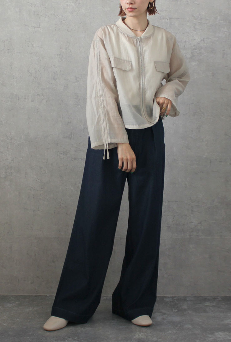 楽天市場】＼エントリー10倍／サマー デニム パンツ テンセル 涼しい