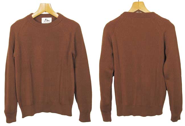 楽天市場】Vincent et Mireille(バンソン エ ミレイユ) 片畔編みニット