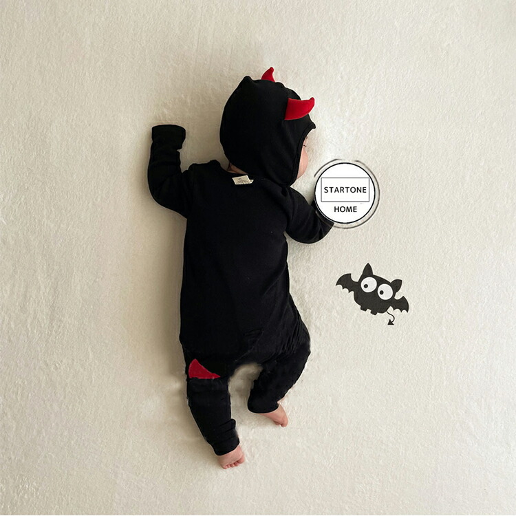 楽天市場】ハロウィン コスプレ 衣装 ロンパース ベビー 着ぐるみ