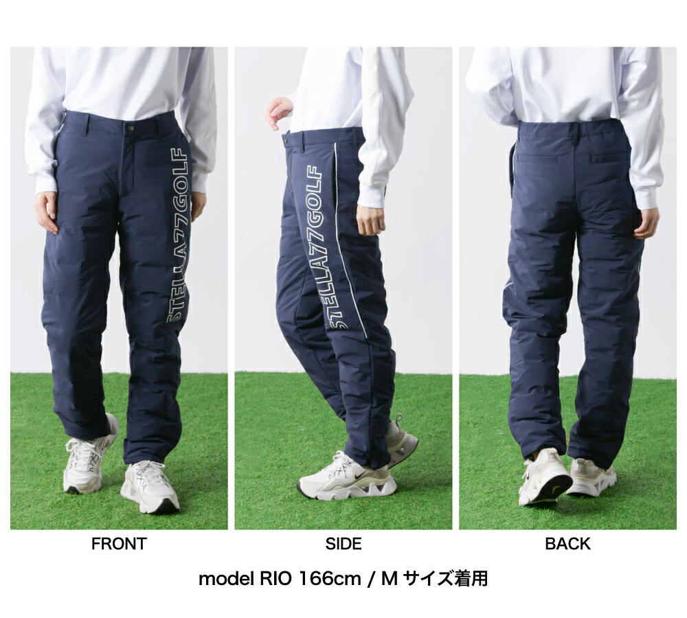 楽天市場】ゴルフウエア ゴルフパンツ 中綿ゴルフストレッチパンツ