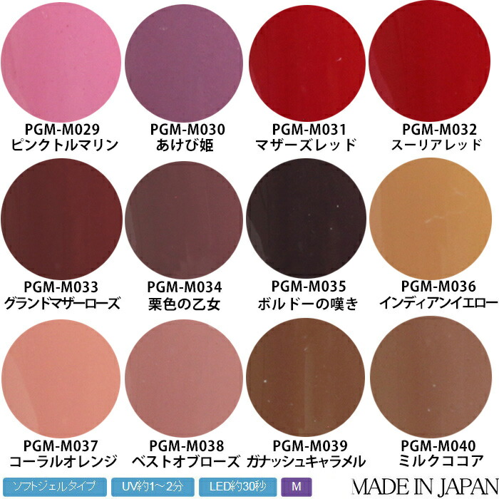 楽天市場】プリジェル PREGEL ミューズ カラージェル 2 各4g/3g PGU