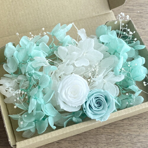 楽天市場】メール便(日本郵便)送料無料 プリザーブドフラワー ホワイト