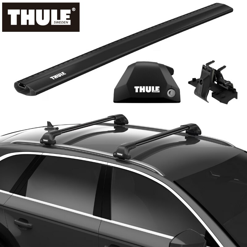 THULE ルーフキャリアキット 7206 7213B 7212B 6080 THULE ルーフ