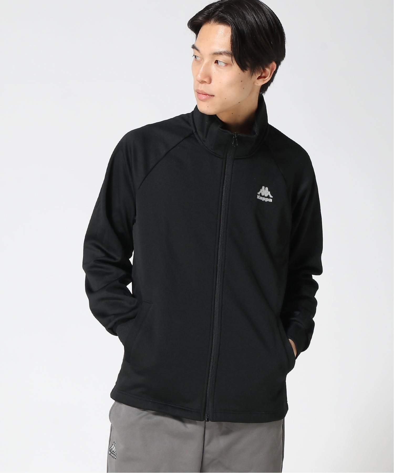 ニッキー｜Kappa/(M)裏起毛ジャージブルゾン | Rakuten Fashion(楽天