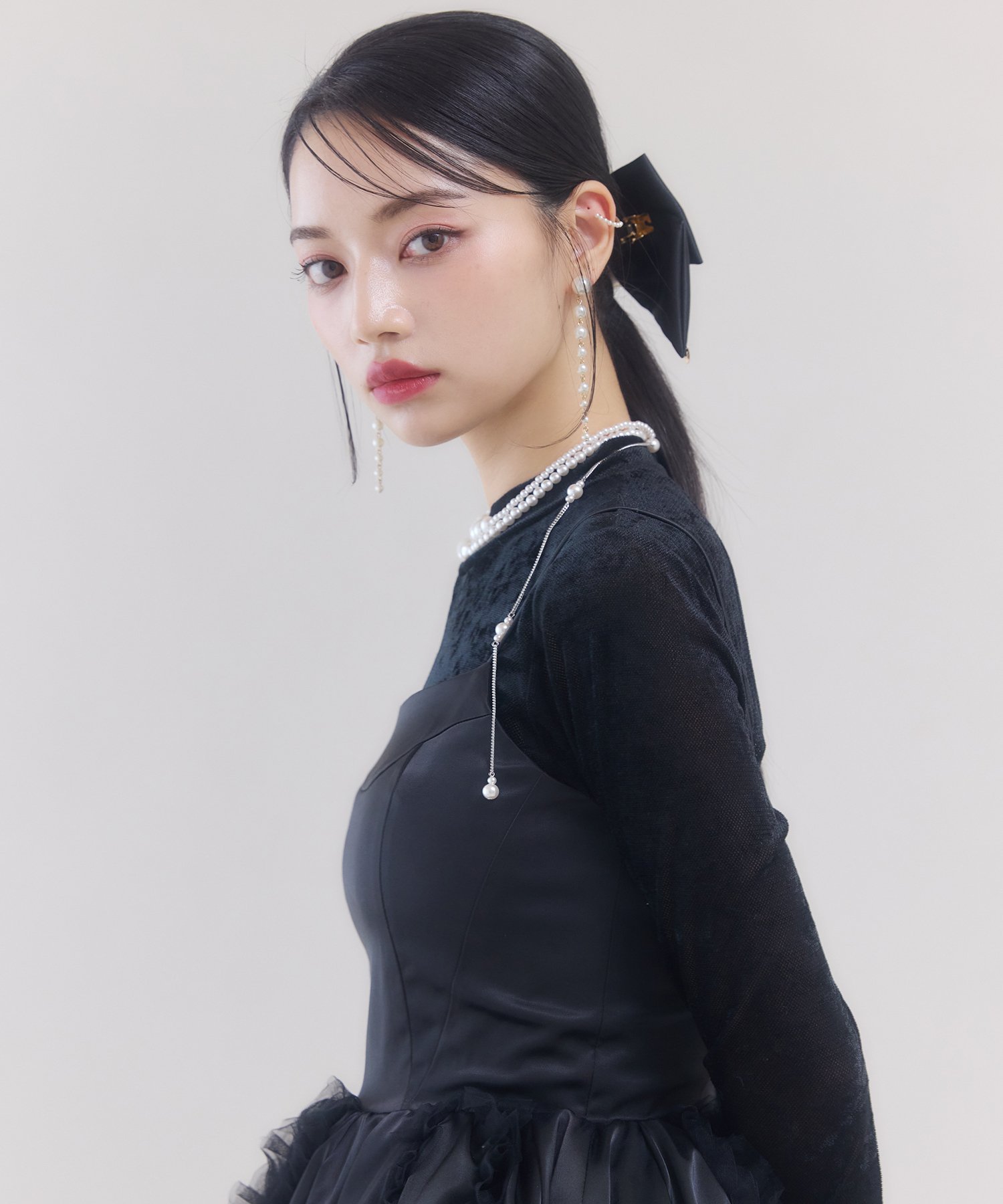 EIMY ISTOIRE｜フリルパフミニドレス | Rakuten Fashion(楽天