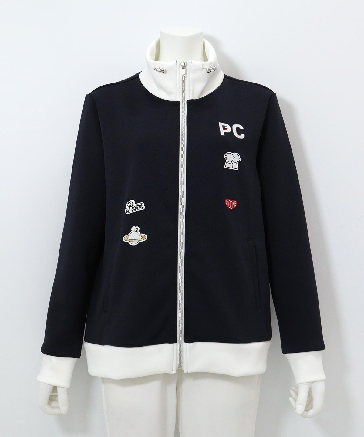 Picone Club｜ワッペン付ジップブルゾン | Rakuten Fashion(楽天