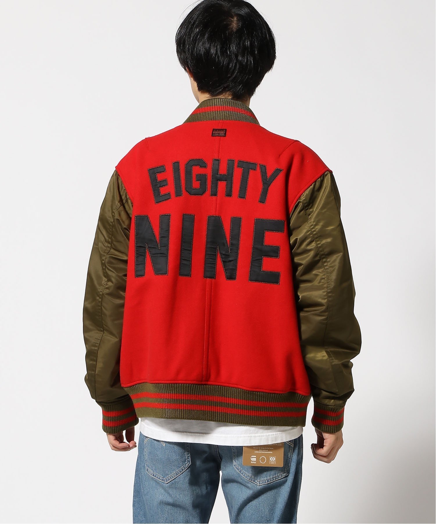 G-Star RAW｜【公式ショップ】VARSITY JACKET/ブランドロゴスタジャン