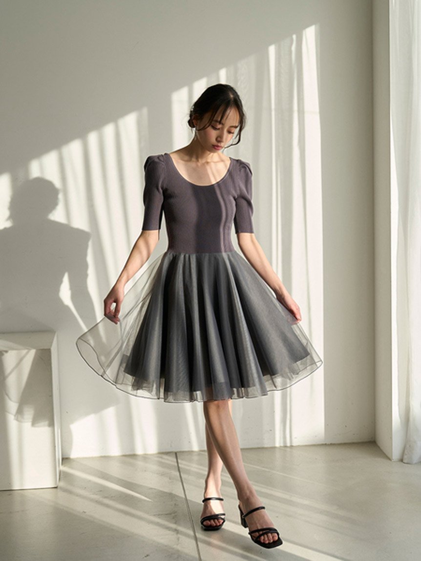 SNIDEL｜【Chacott】ミニワンピース | Rakuten Fashion(楽天