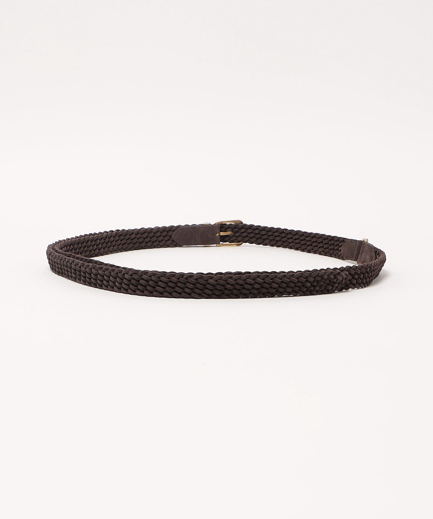 Attisession ベルト ATTISESSION＞レザー メッシュ ダブル ベルト