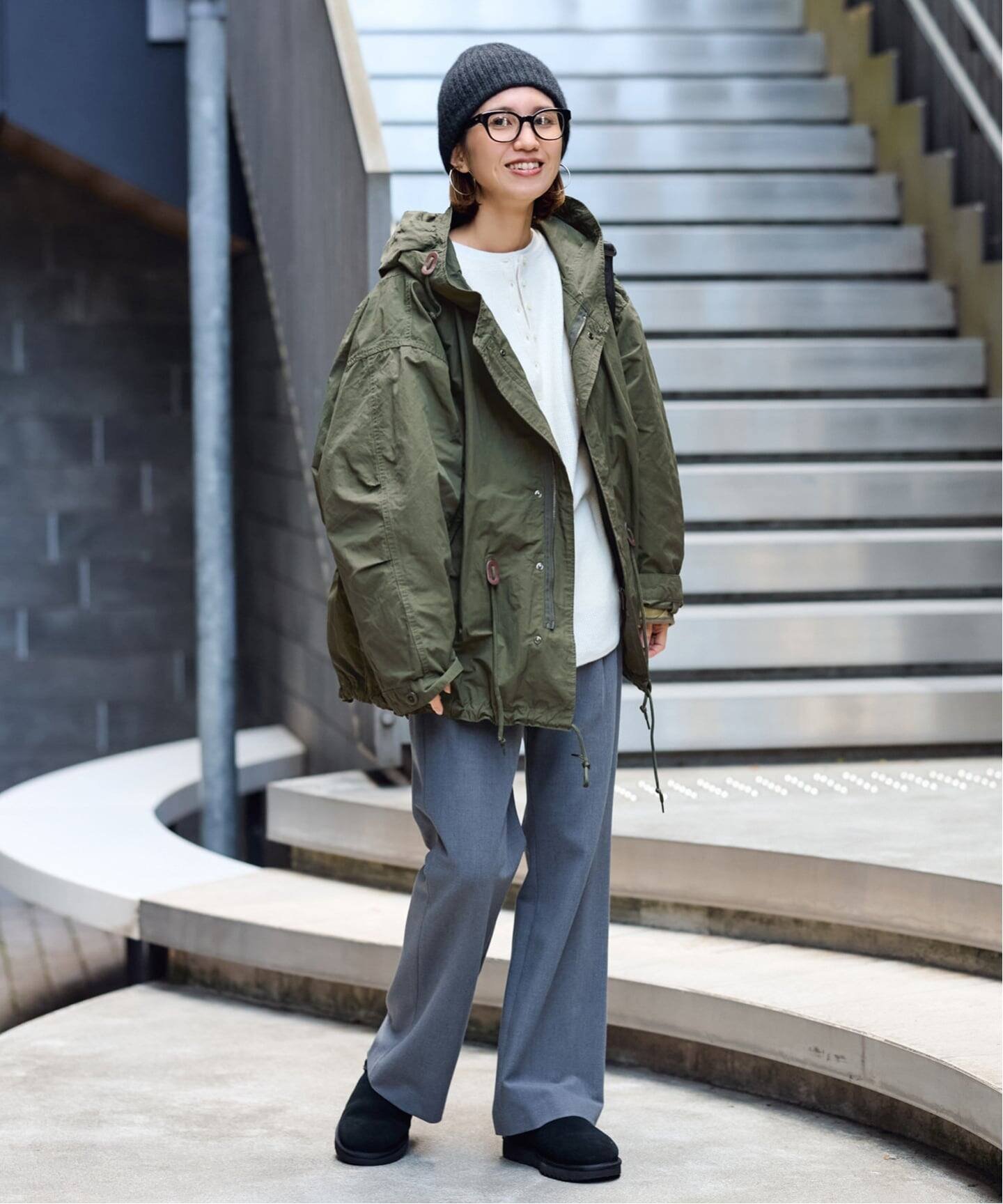 FRAMeWORK｜TOP KHAKI/トップカーキ 別注ライナー付きM51SHORT