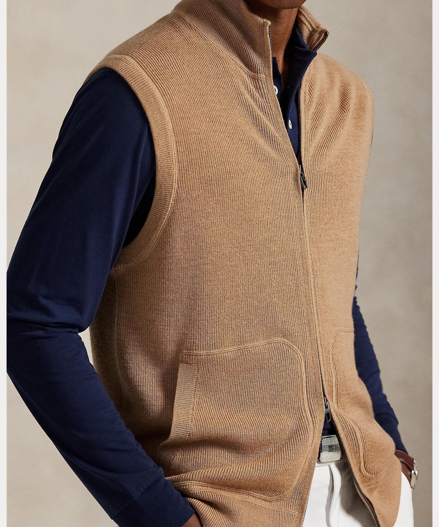 RALPH LAUREN｜(POLO GOLF)パフォーマンス フルジップ セーター ベスト