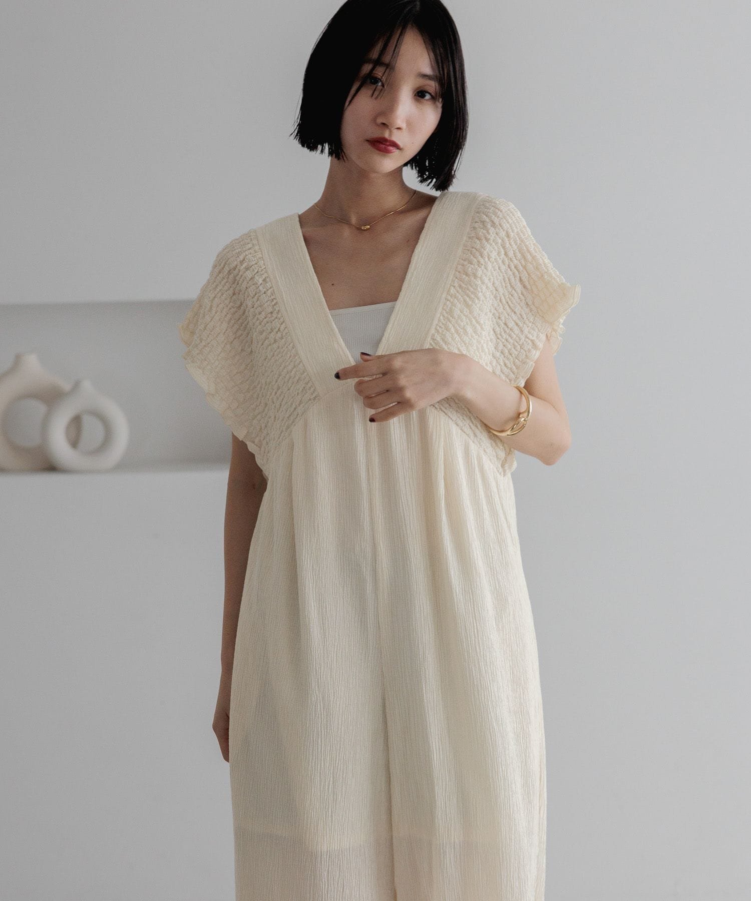 LOWRYS FARM｜ヨウリュウシャーリングサロペット | Rakuten Fashion