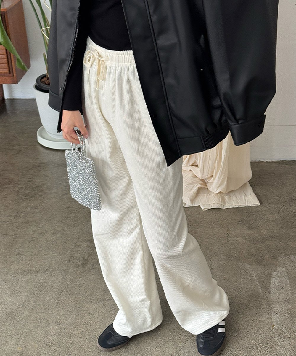 miniministore｜裏起毛 コーデュロイパンツ レディース冬 | Rakuten