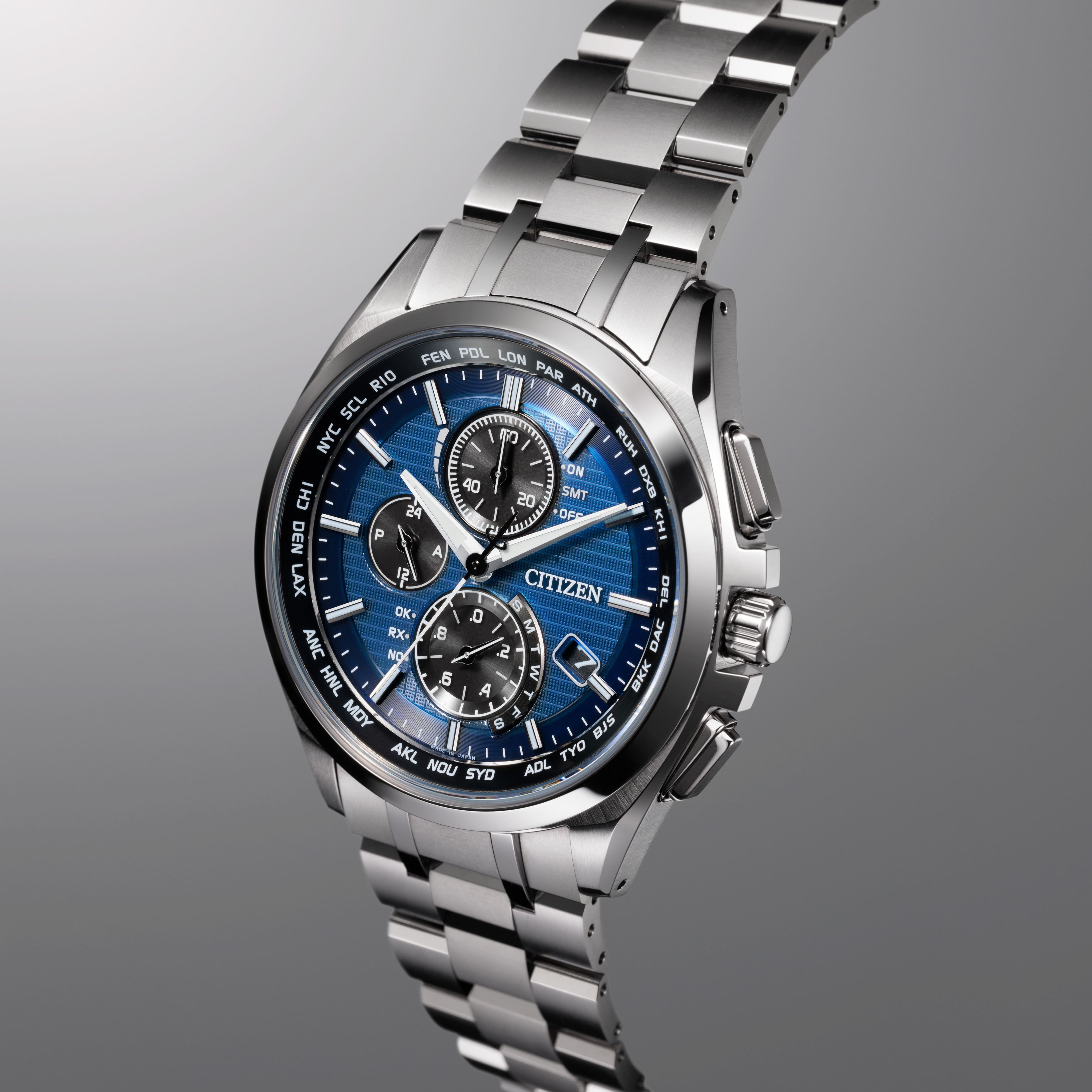 CITIZEN｜シチズン アテッサ エコ・ドライブ電波時計 CITIZEN ATTESA