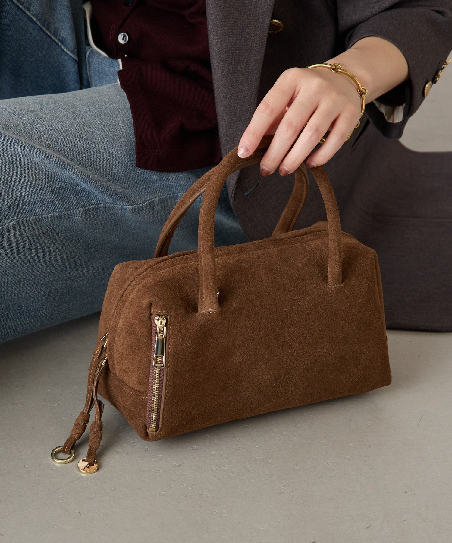 COLLAGE GALLARDAGALANTE｜【500mlペットボトル収納可/牛革】レザー