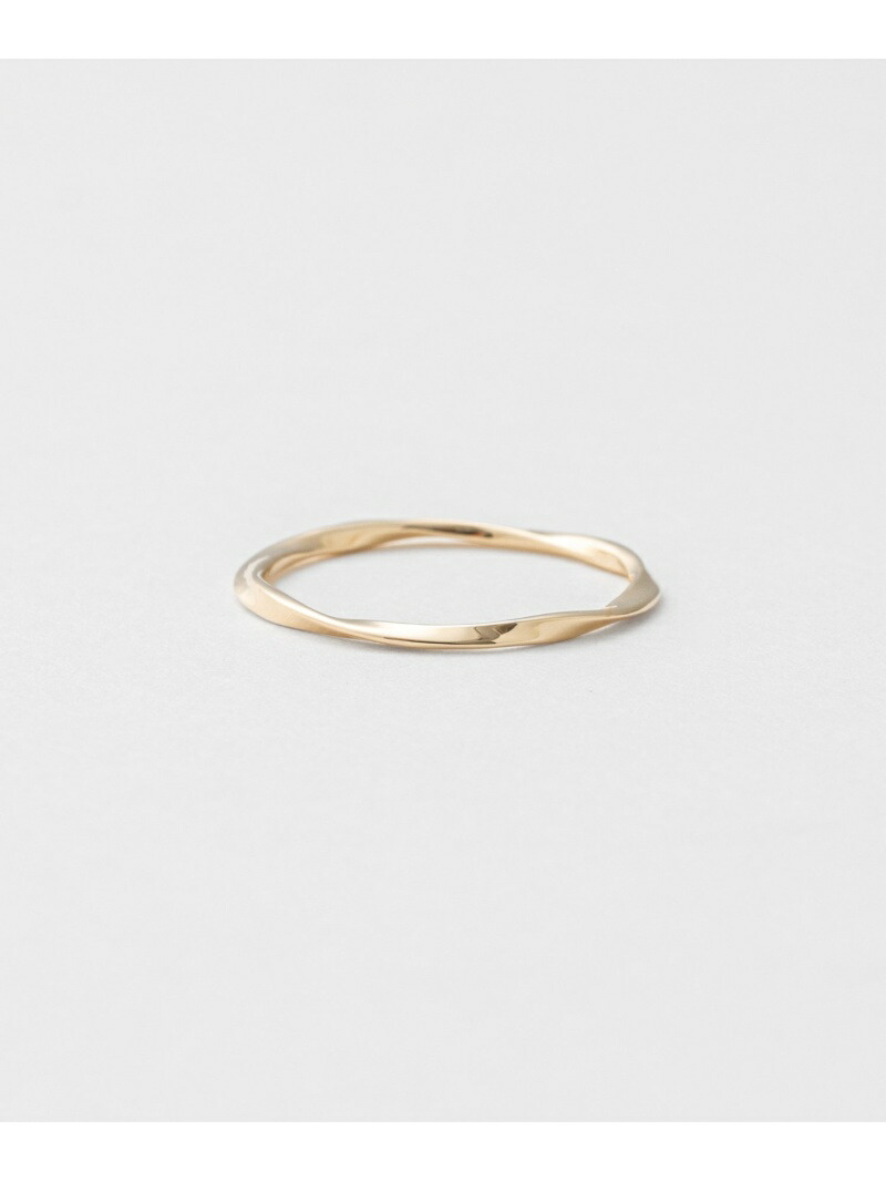 Jouete｜K10YG レイヤー クラフト リング | Rakuten Fashion(楽天