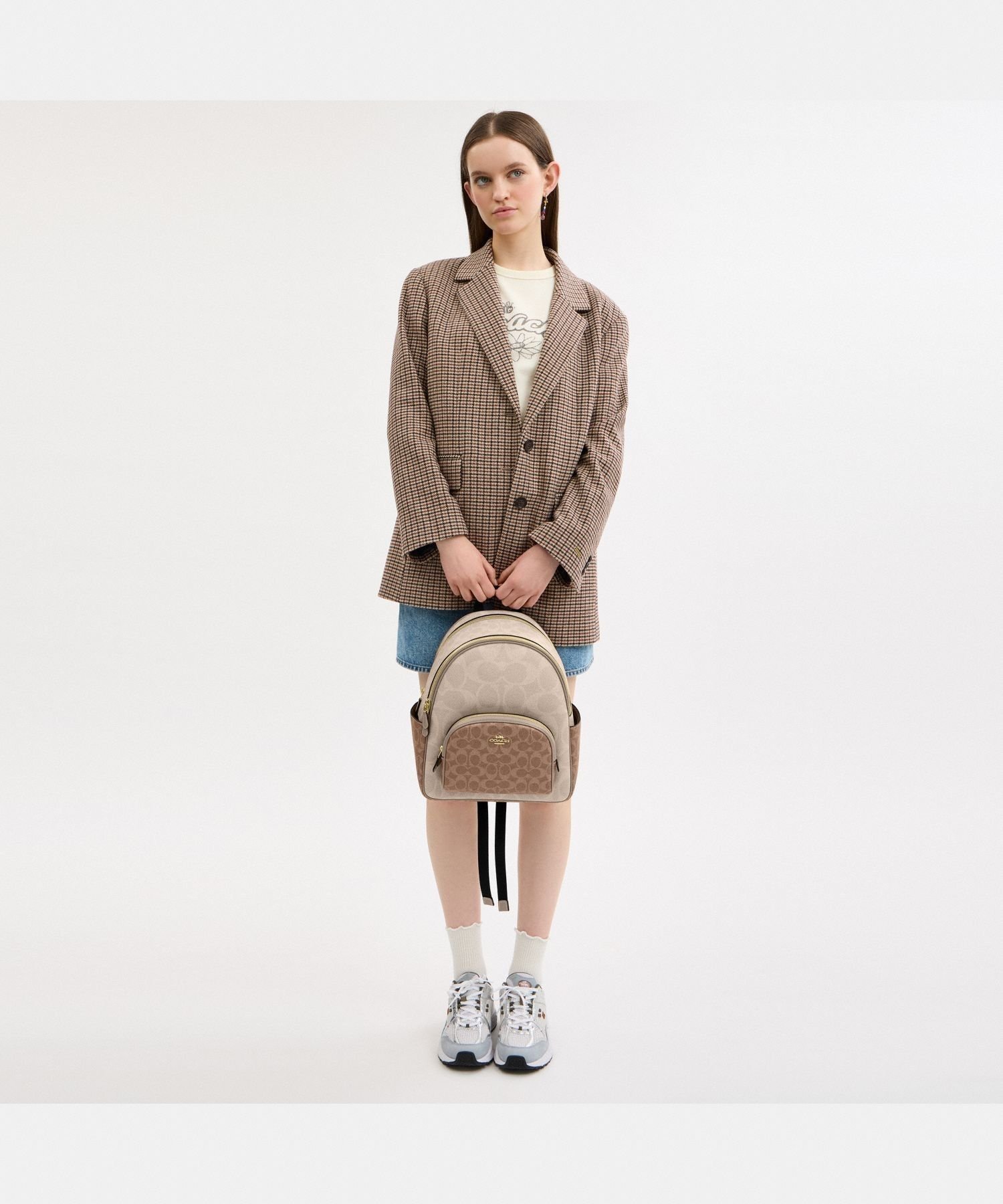COACH OUTLET｜【公式】コート バックパック・ブロックド シグネチャー