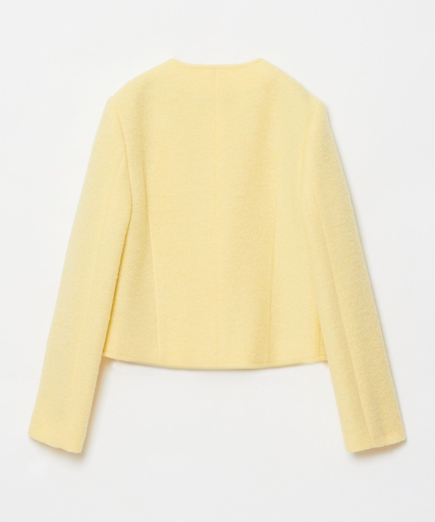 allureville｜ブークレーノーカラージャケット | Rakuten Fashion(楽天