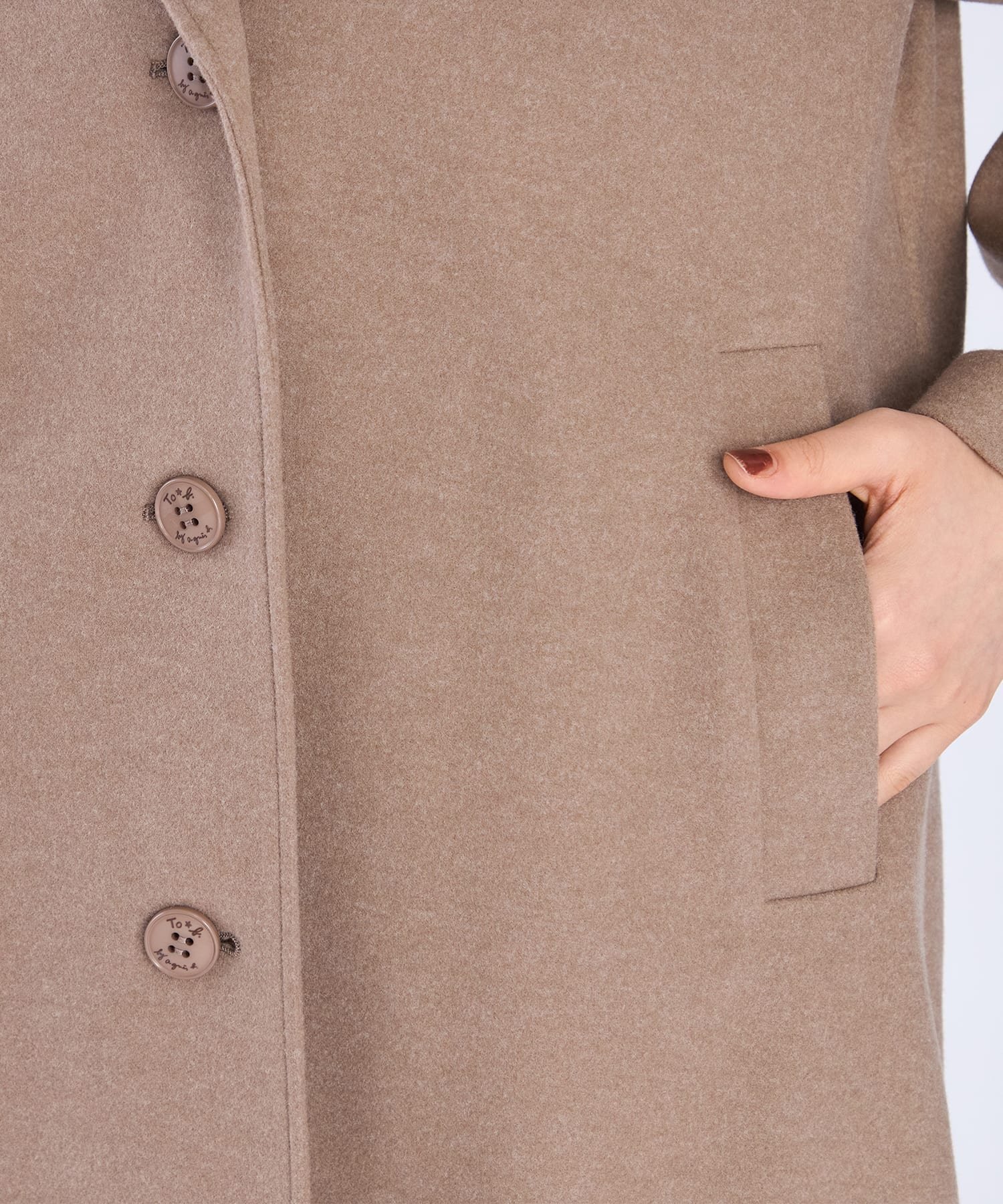 agnes b.｜ロング チェスターコート | Rakuten Fashion(楽天