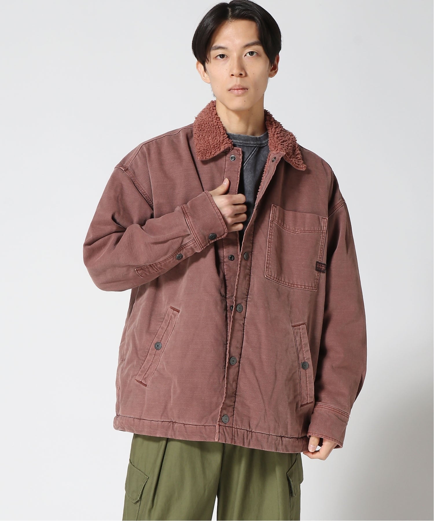 G-Star RAW｜【公式ショップ】Boxy Fit Sherpa Jacket/デニム