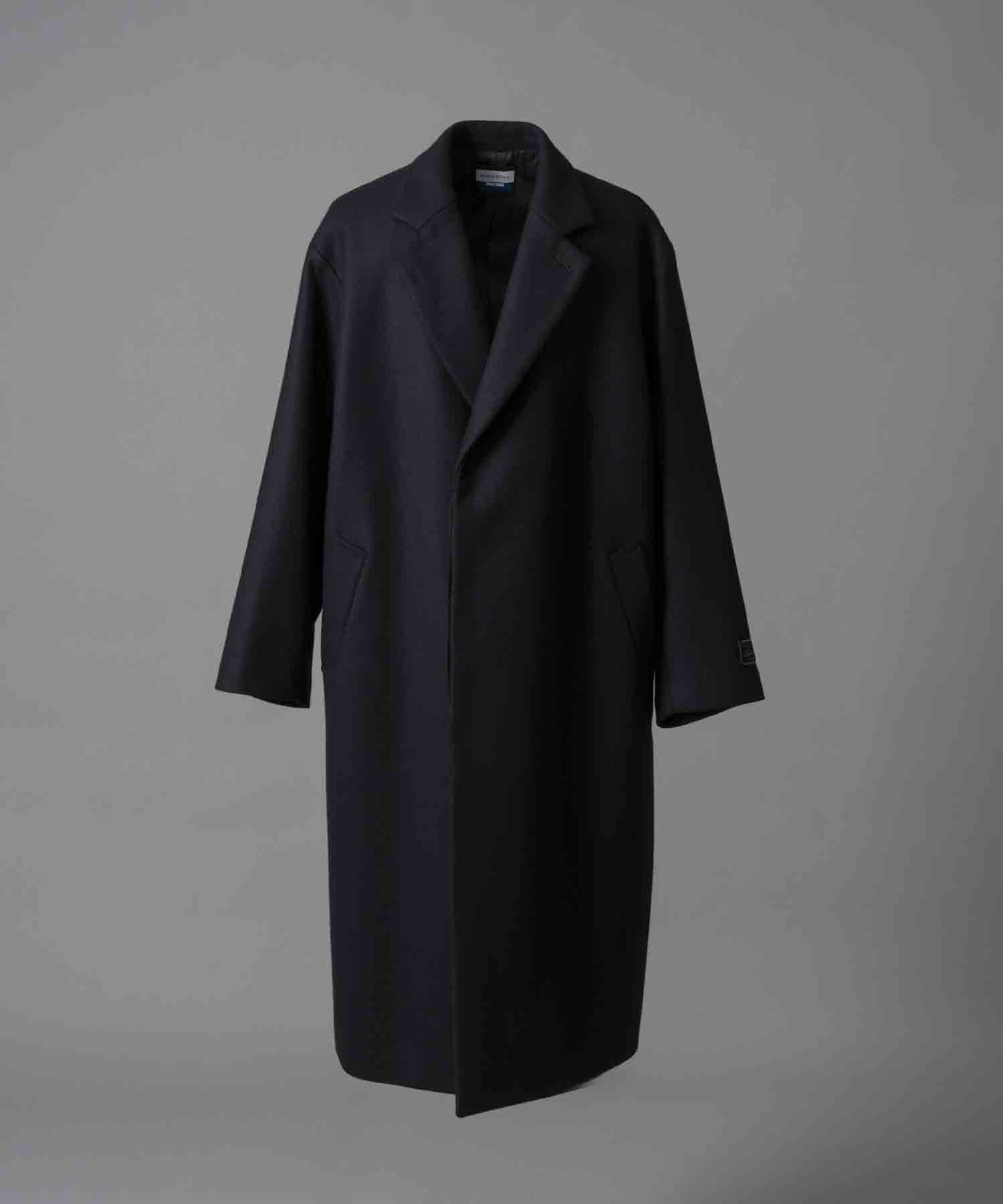 MAISON SPECIAL｜Super140s Prime-Over Melton Chesterfield Coat