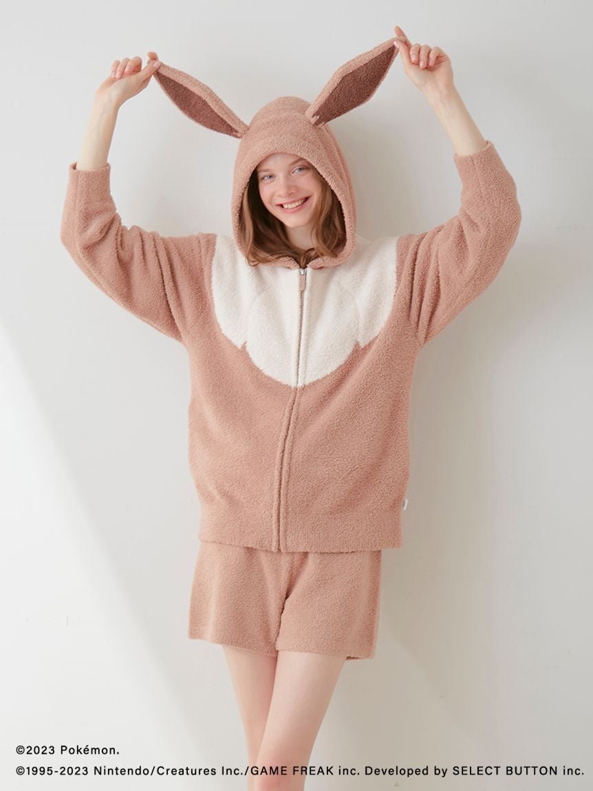 gelato pique｜【ポケモンスリープ】ベビモコ イーブイ パーカ