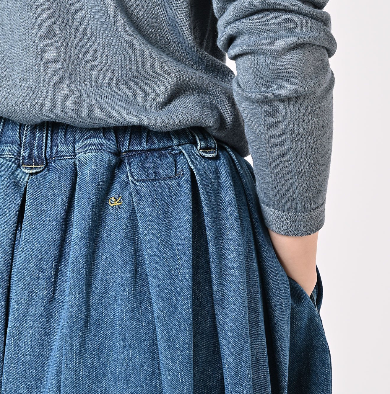 45r プチデニムのブルマパンツ(濃) M 値下げしました 45r プチデニムの