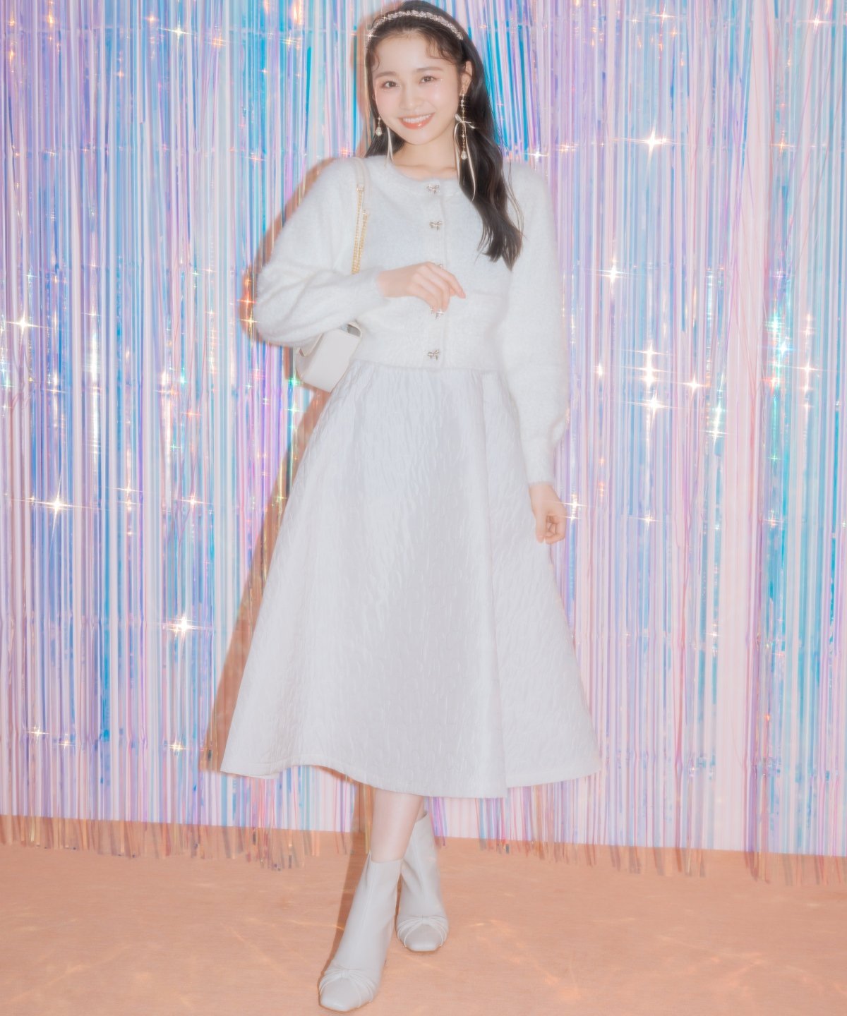 WILLSELECTION｜キルティングボリュームフレアスカート | Rakuten