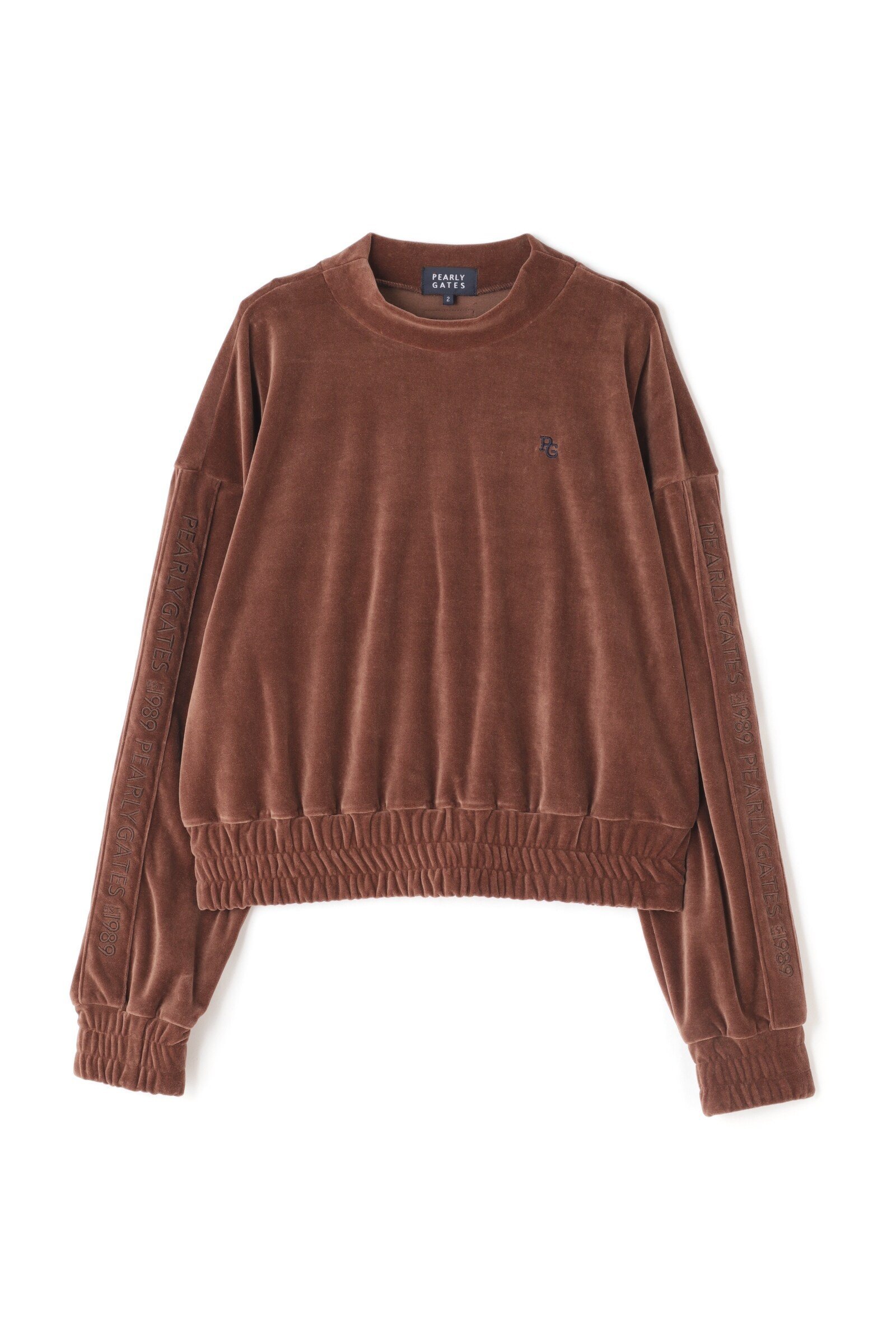 PEARLY GATES｜サマーベロア モックネックカットソー | Rakuten