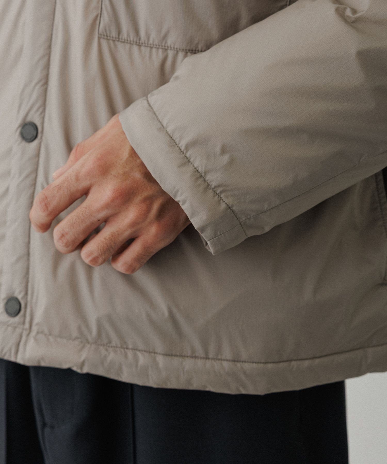 ADAM ET ROPE'｜【ACT】超軽量 ダウン カーディガン ジャケット