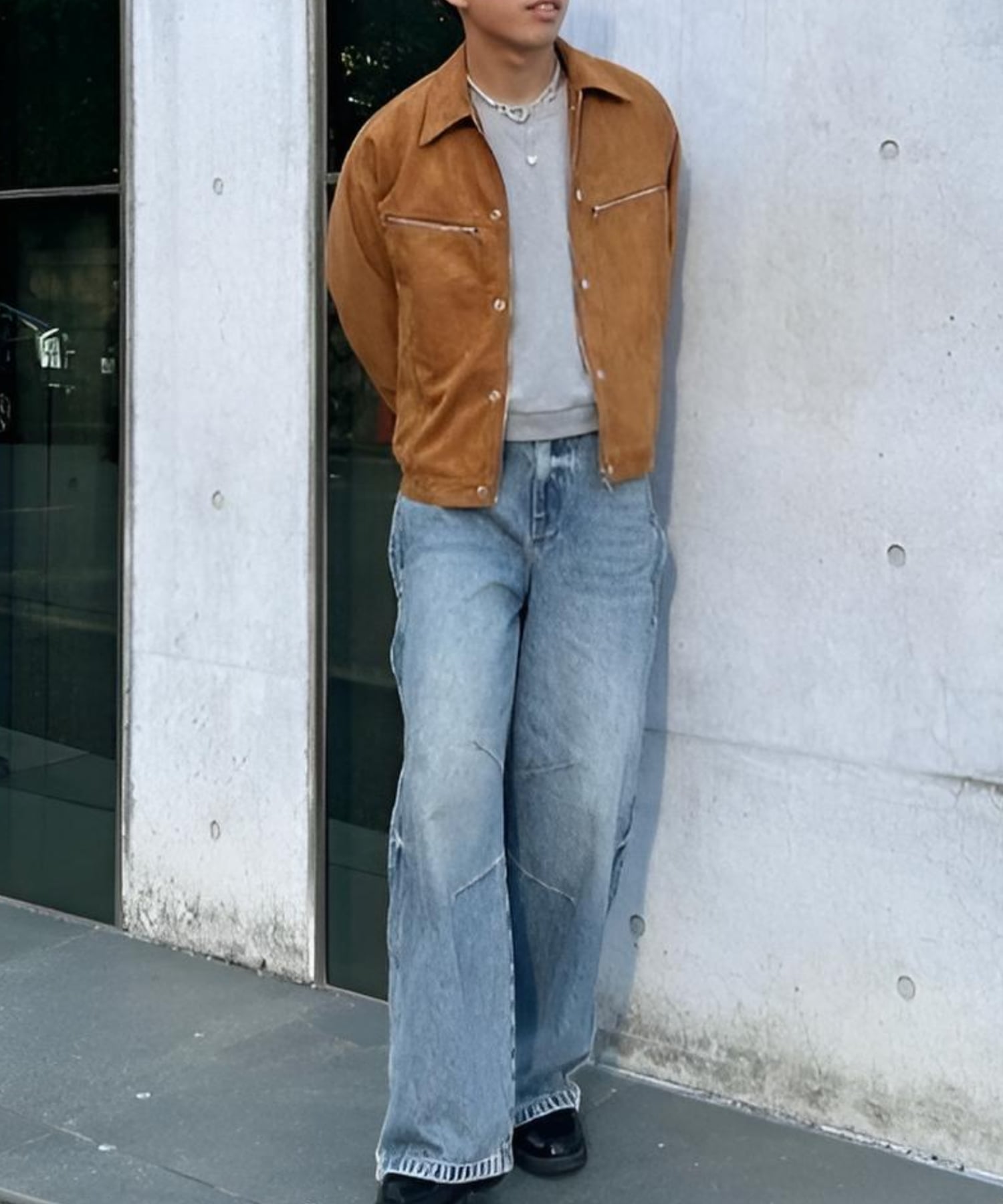 Never mind the XU / Chikashitsu+｜【Chikashitsu +】fake suede