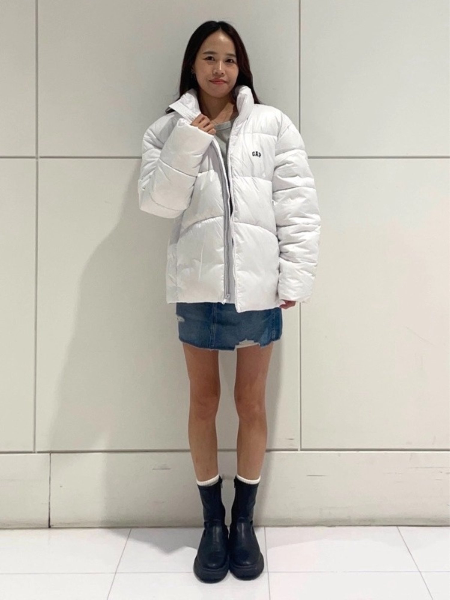 GAP｜(M)プリマロフト GAPロゴ パファージャケット | Rakuten Fashion