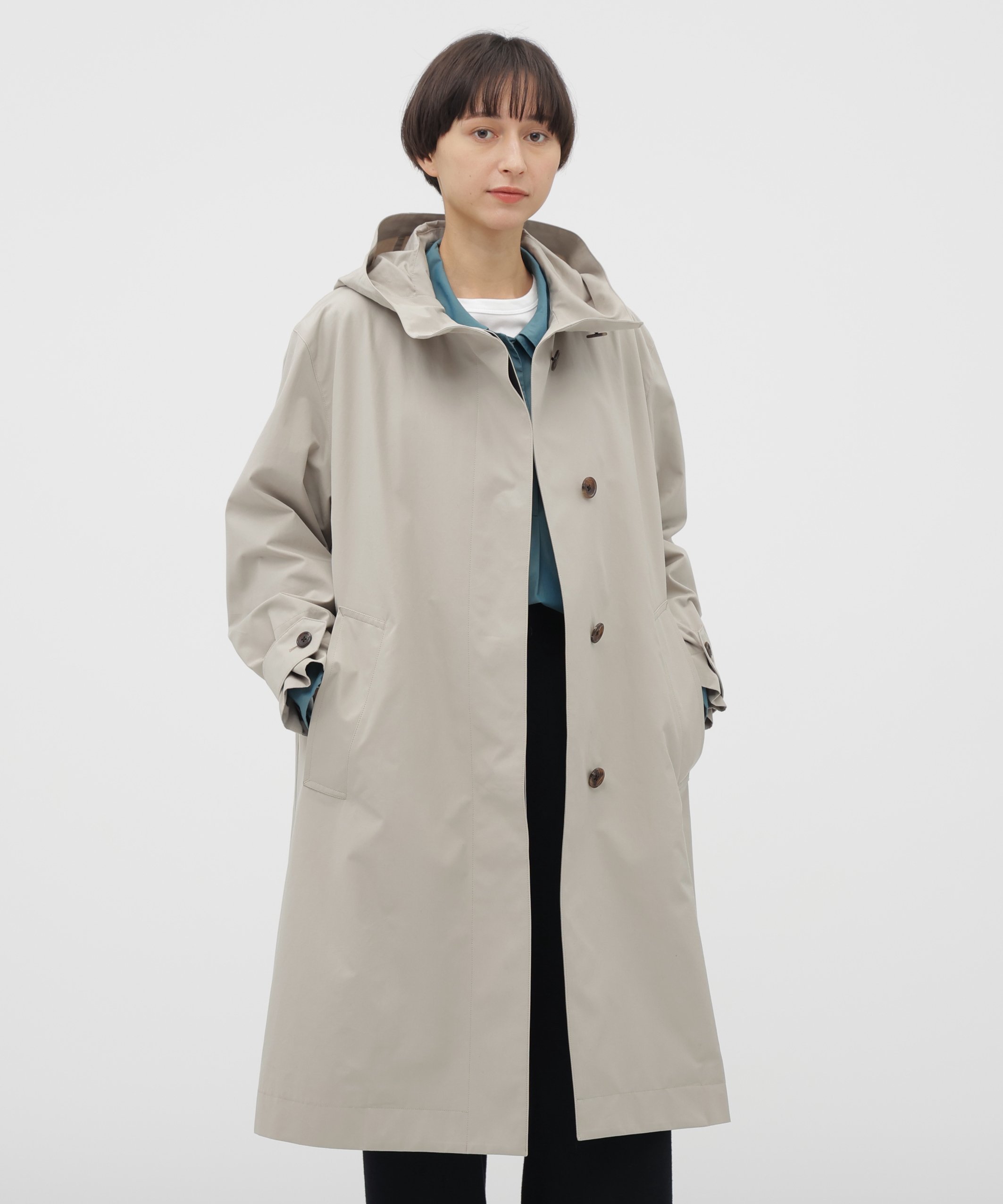 MARGARET HOWELL｜DENSE COTTON POPLIN COAT | Rakuten Fashion(楽天