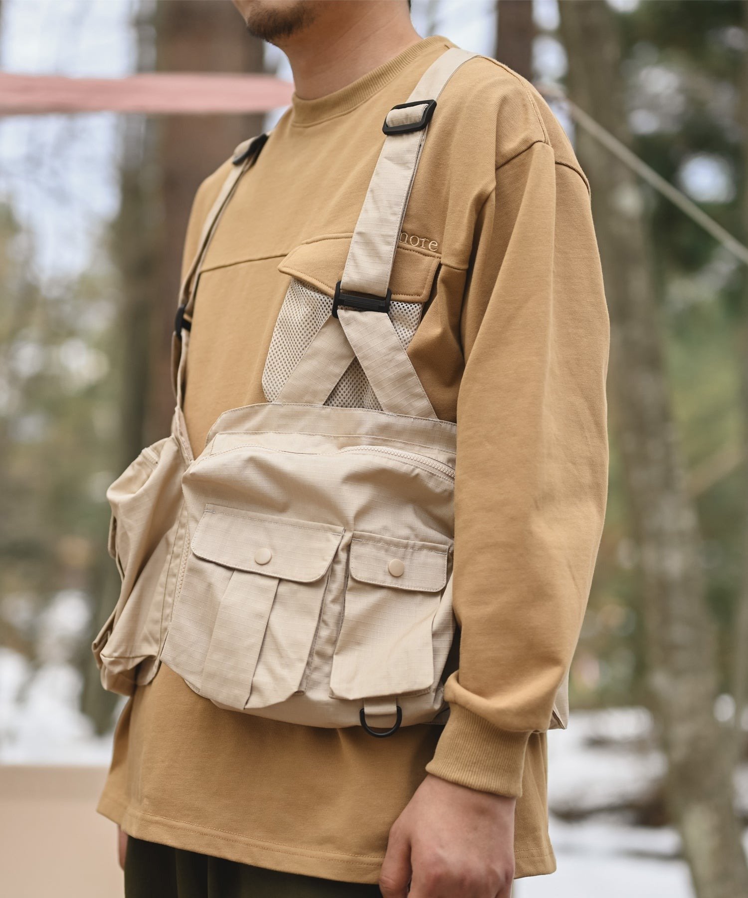 aimoha｜S'more/Big pocket fishing vest ( ビッグポケット