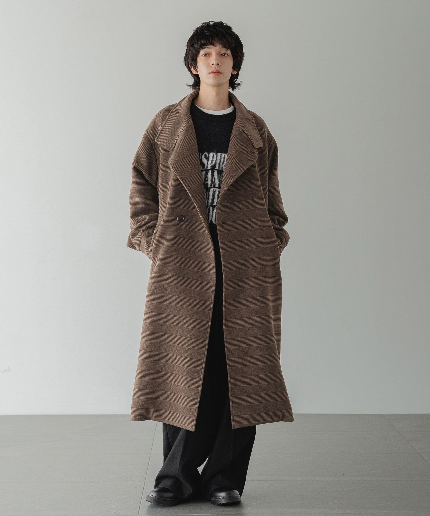 LOWRYS FARM｜ウールライクスタンドコート | Rakuten Fashion(楽天