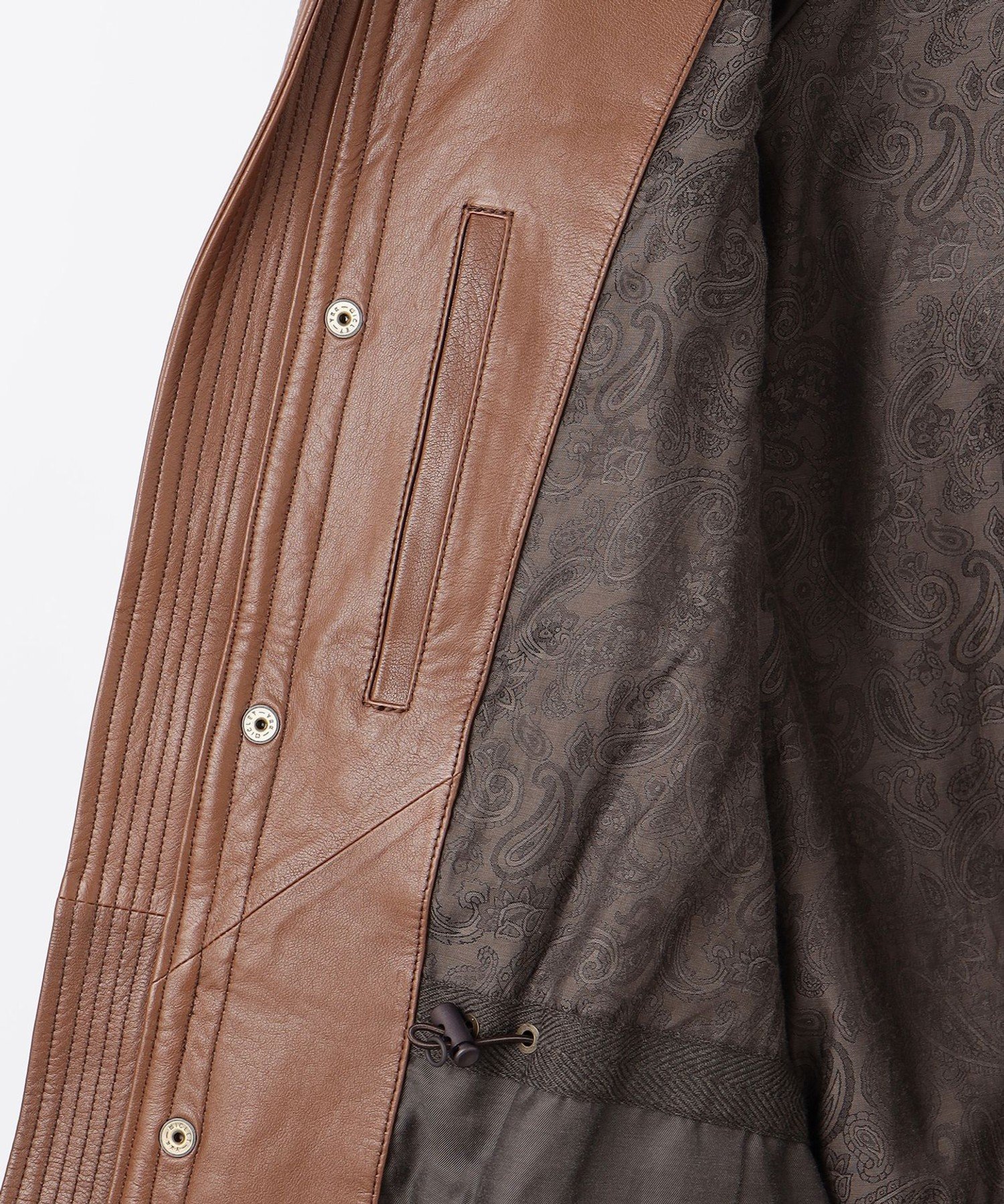 JOSEPH ABBOUD｜ベジタブルラムスキンレザーコート | Rakuten Fashion