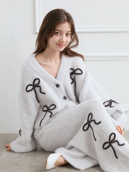 gelato pique｜【HALLOWEEN】リボンフェザーロングパンツ | Rakuten