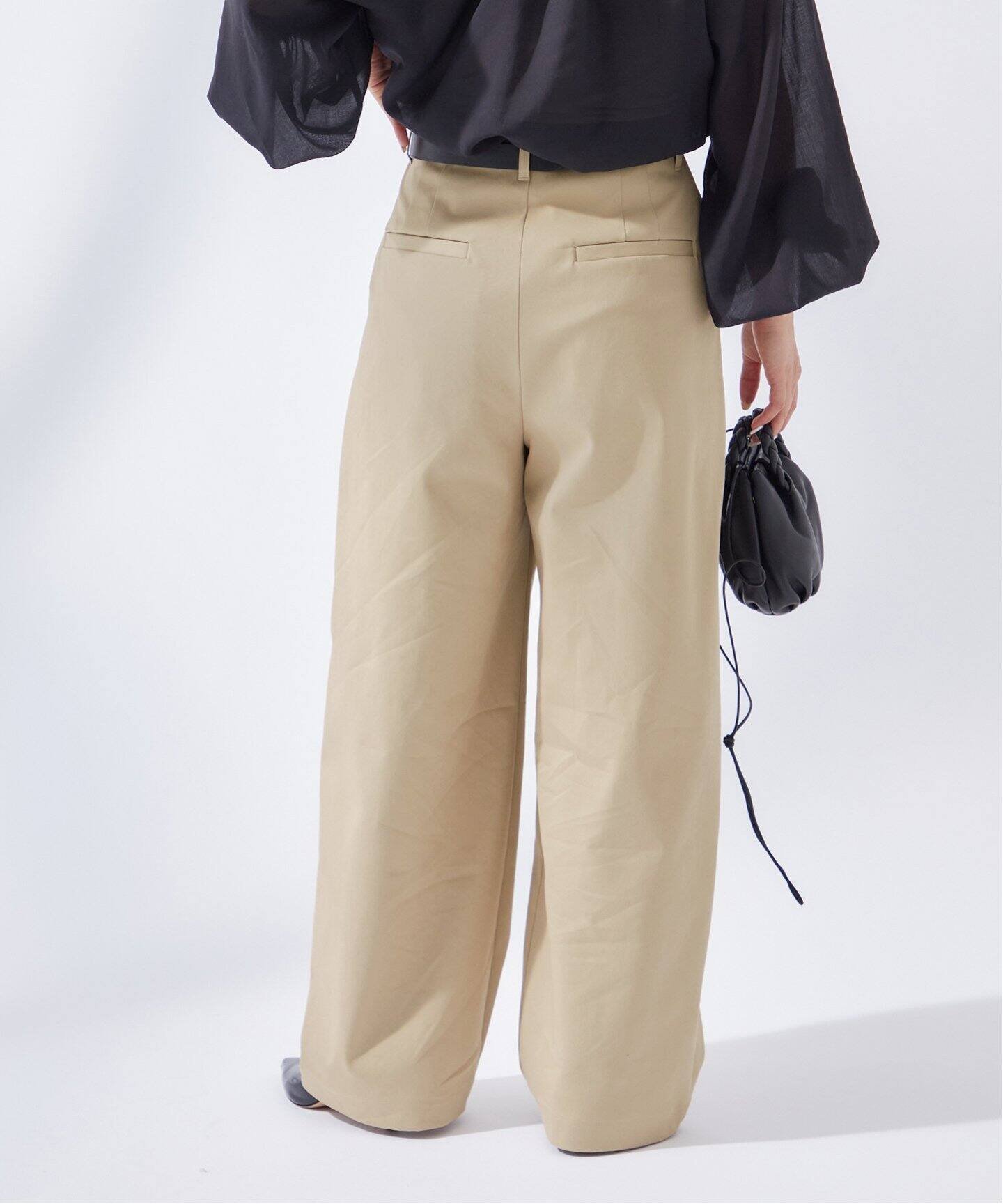 JOURNAL STANDARD L'ESSAGE｜《追加2》CP タックチノパンツ | Rakuten