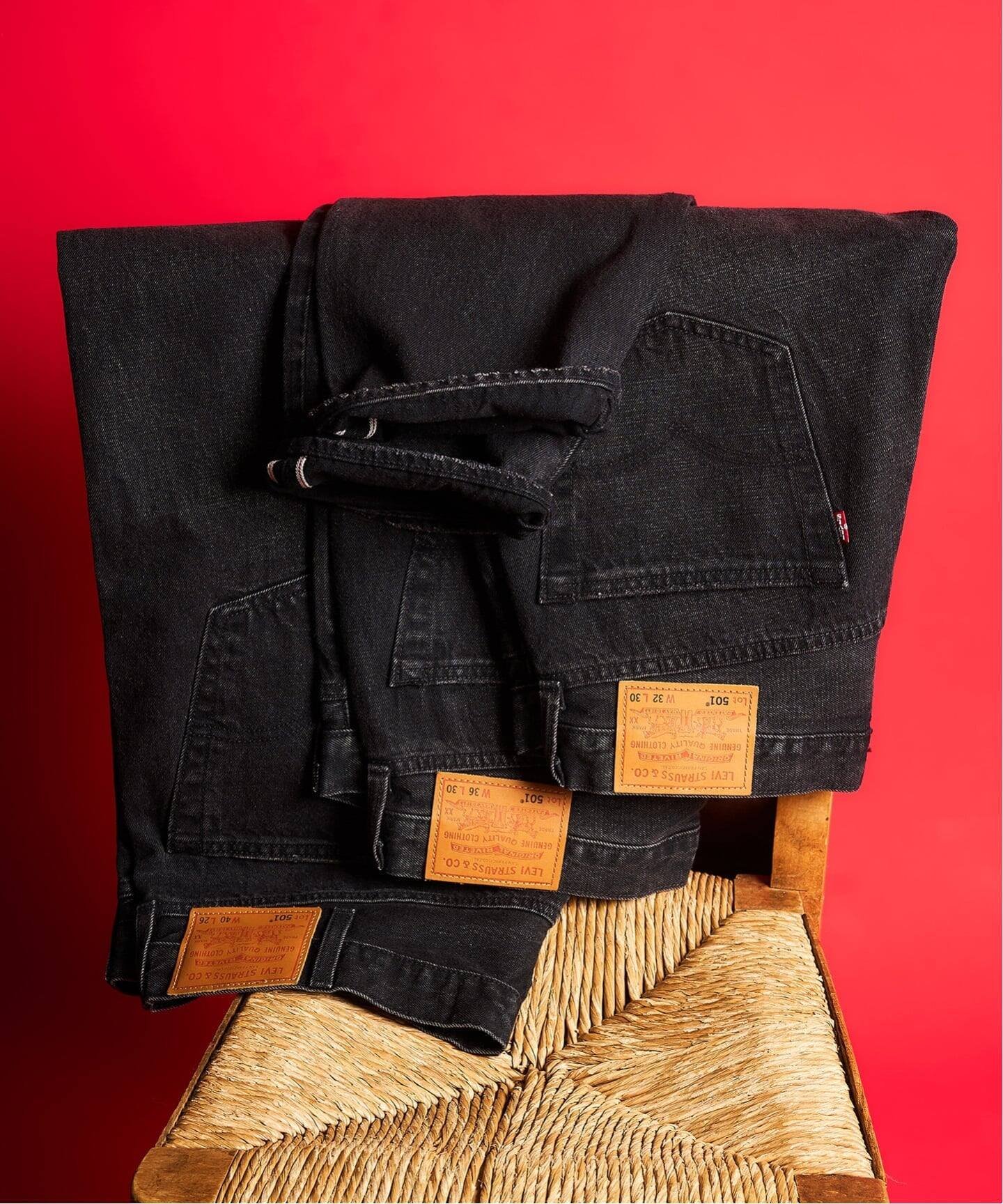 417 EDIFICE｜追加 Levi's(リーバイス) 30th 別注 501(R) BLACK L30