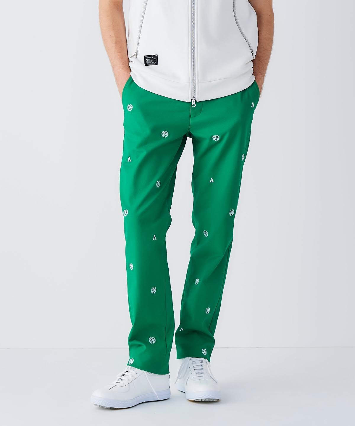 archivio｜【メンズ】ロゴ刺繍パンツ | Rakuten Fashion(楽天