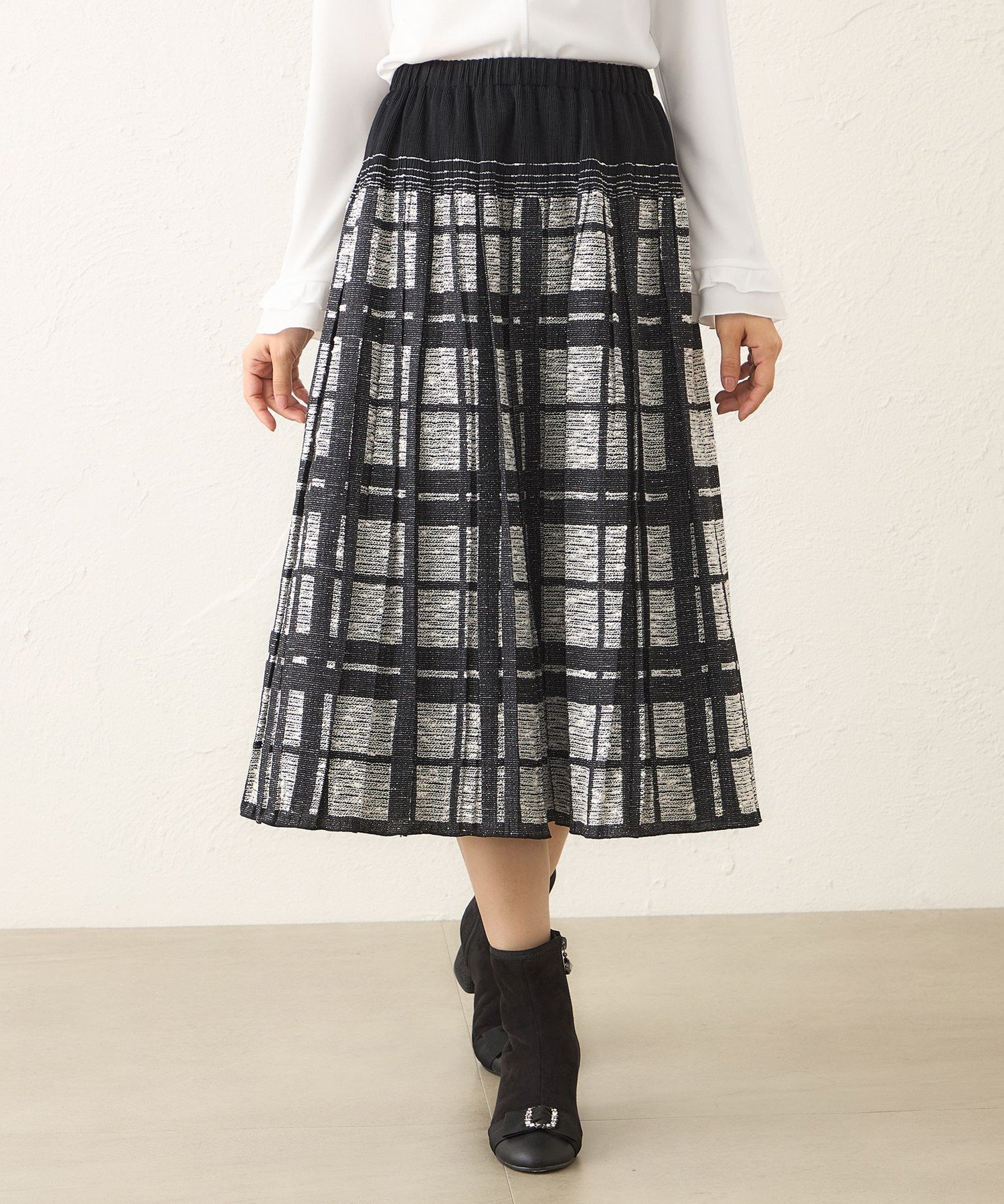 TO BE CHIC｜ツイード調ジャカード スカート | Rakuten Fashion(楽天