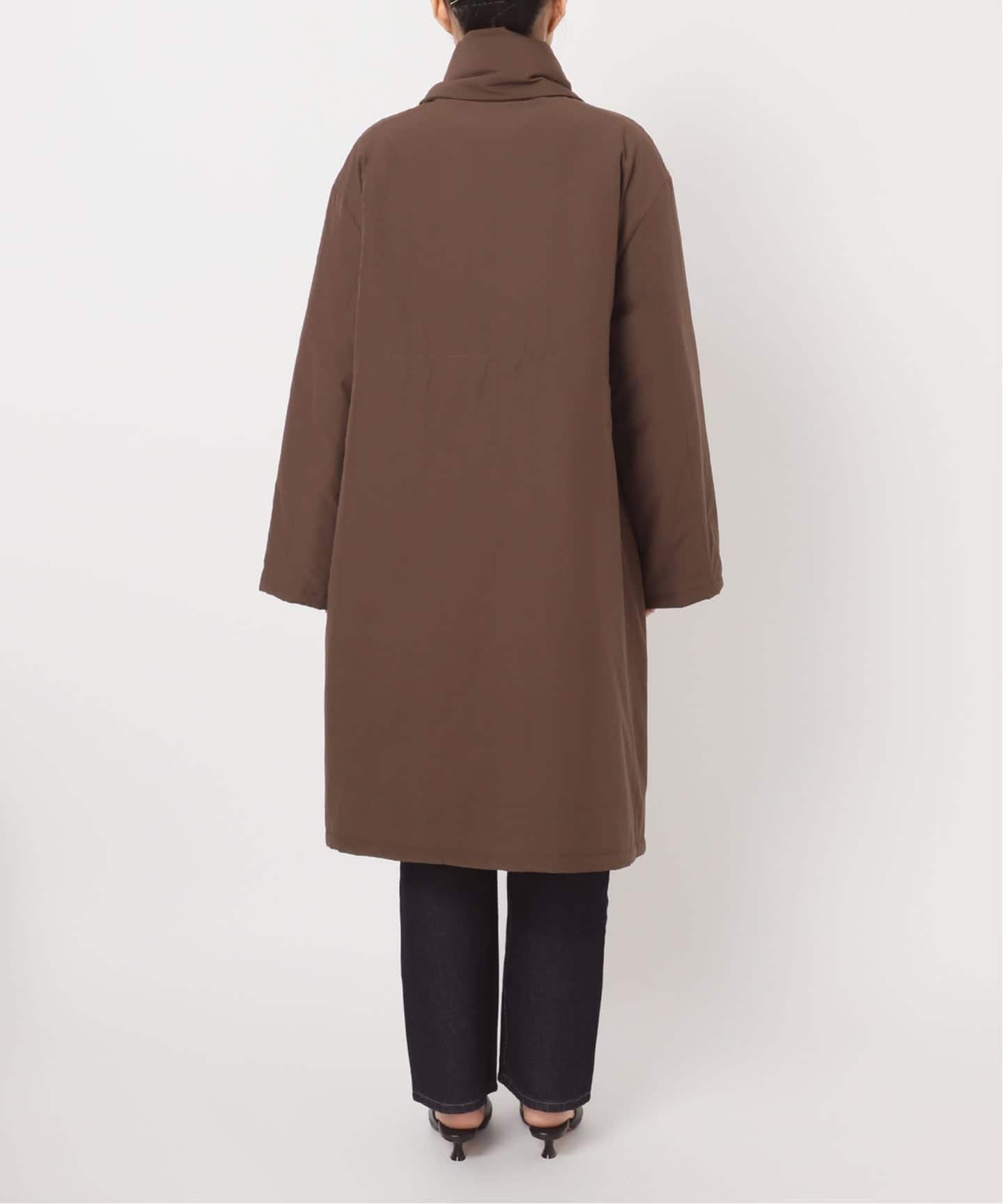 SLOBE IENA｜《ストール付き/WEB限定》中綿ストール付きノーカラー