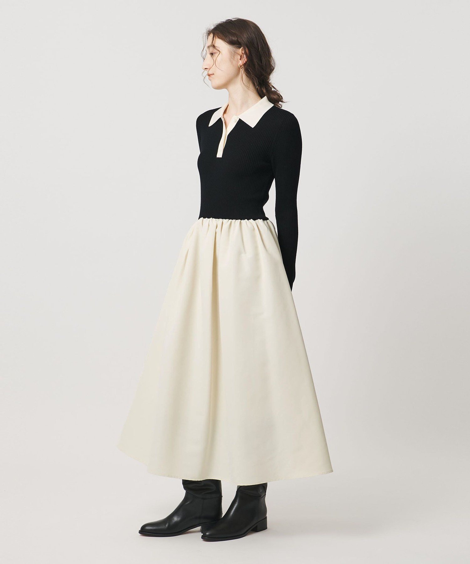 UNITED ARROWS｜フィット & フレア ポロワンピース | Rakuten Fashion