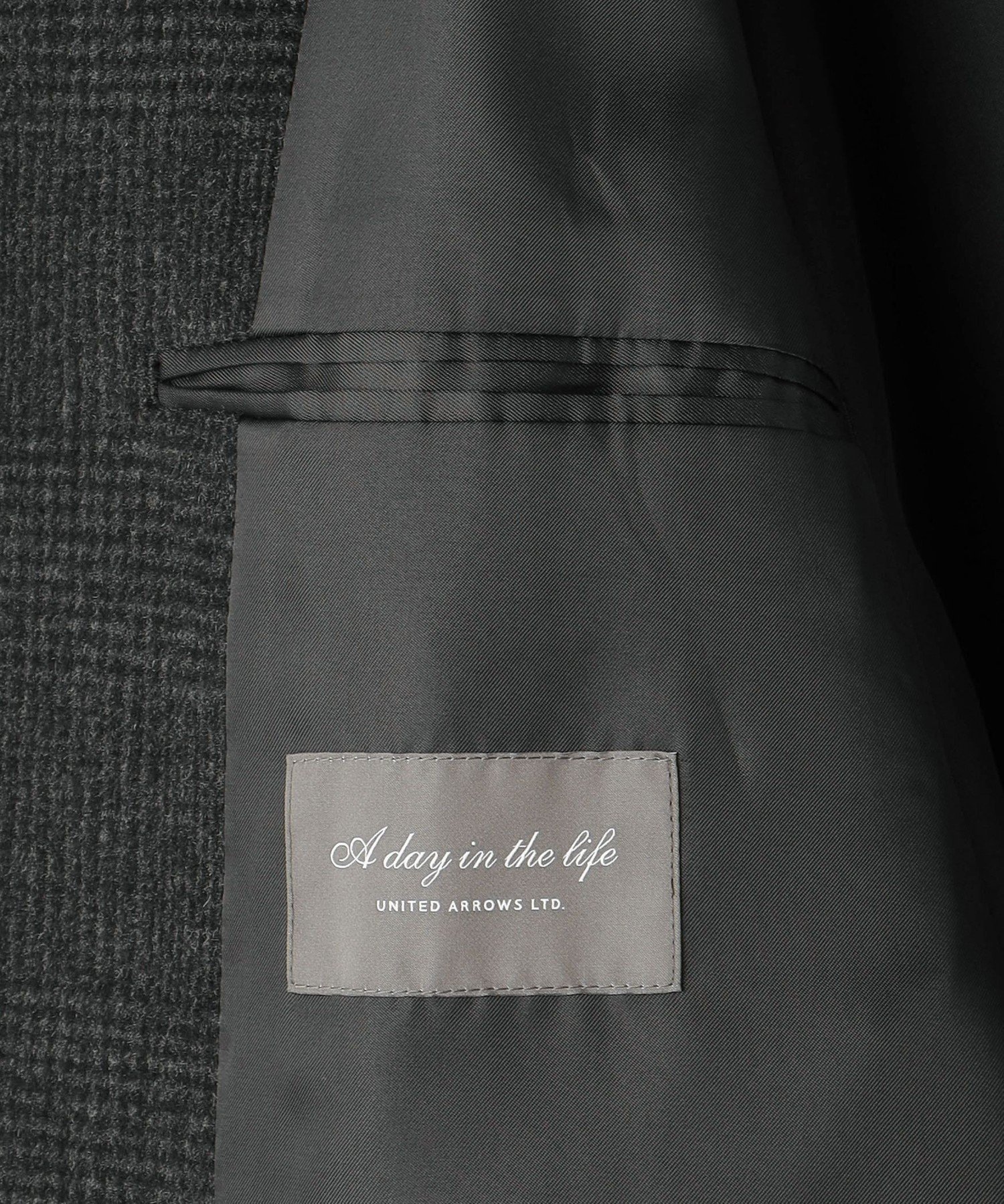 UNITED ARROWS LTD. OUTLET｜グレンチェック バルカラーコート<A DAY