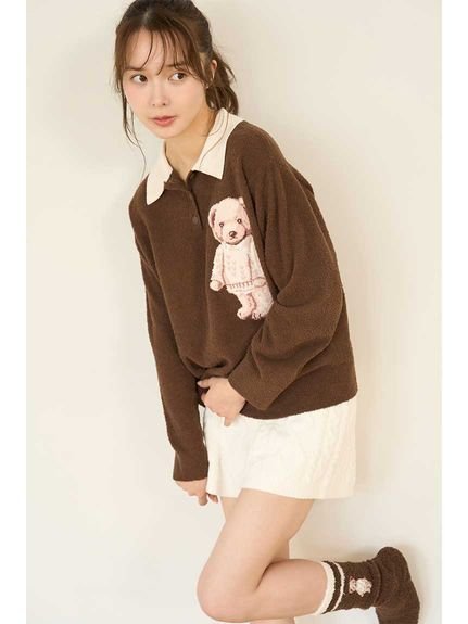SNIDEL HOME｜Bearニットプルオーバー | Rakuten Fashion(楽天