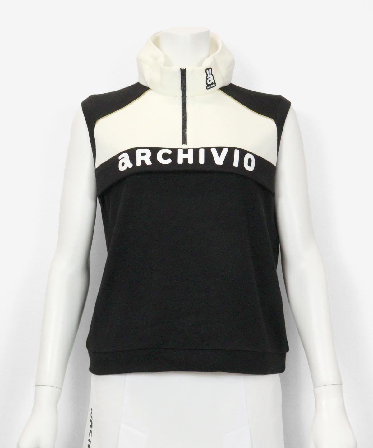 archivio｜ハーフジップハイネックベスト | Rakuten Fashion(楽天