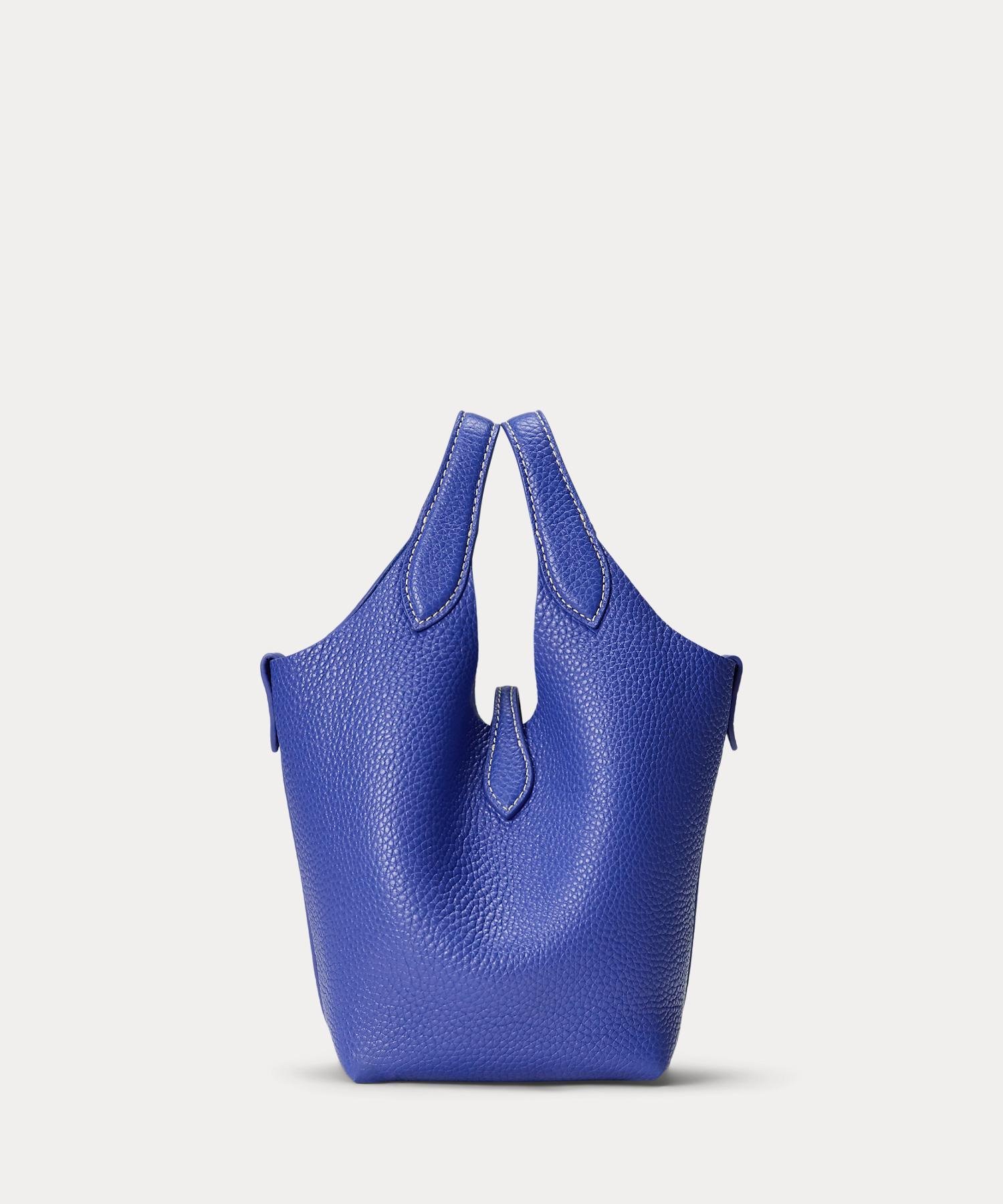 RALPH LAUREN｜Polo Play レザー スモール トート & クロスボディ