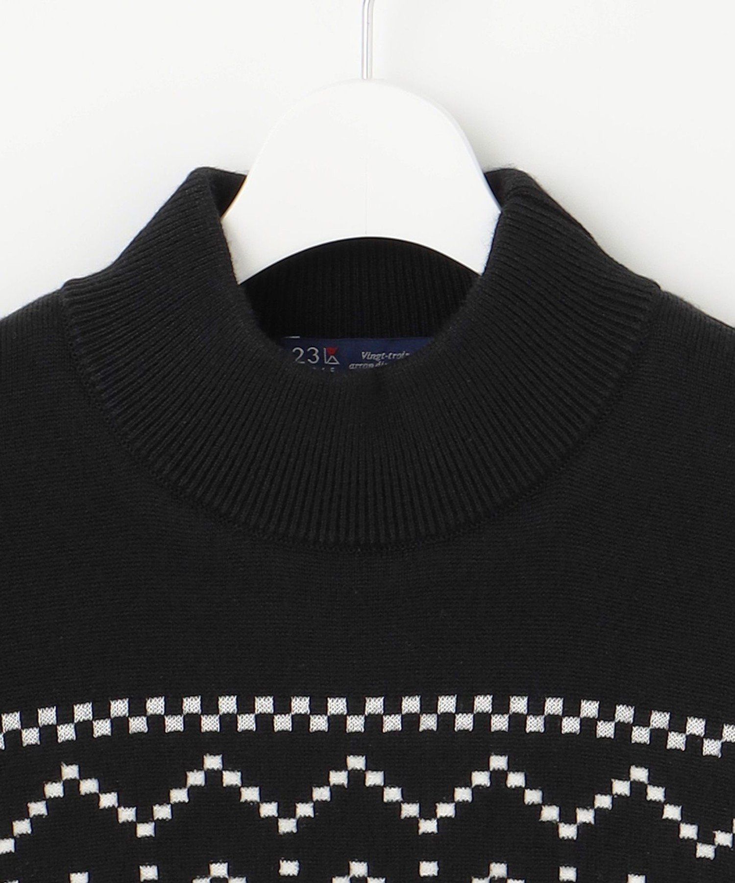 23区GOLF｜【WOMEN】【ウォッシャブル】フェアアイル柄ニット
